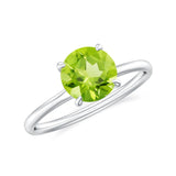 18K White Gold Vermeil
