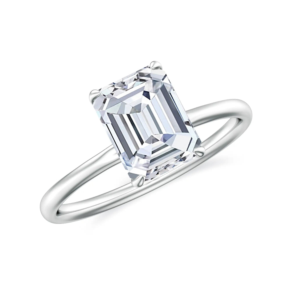 18K White Gold Vermeil