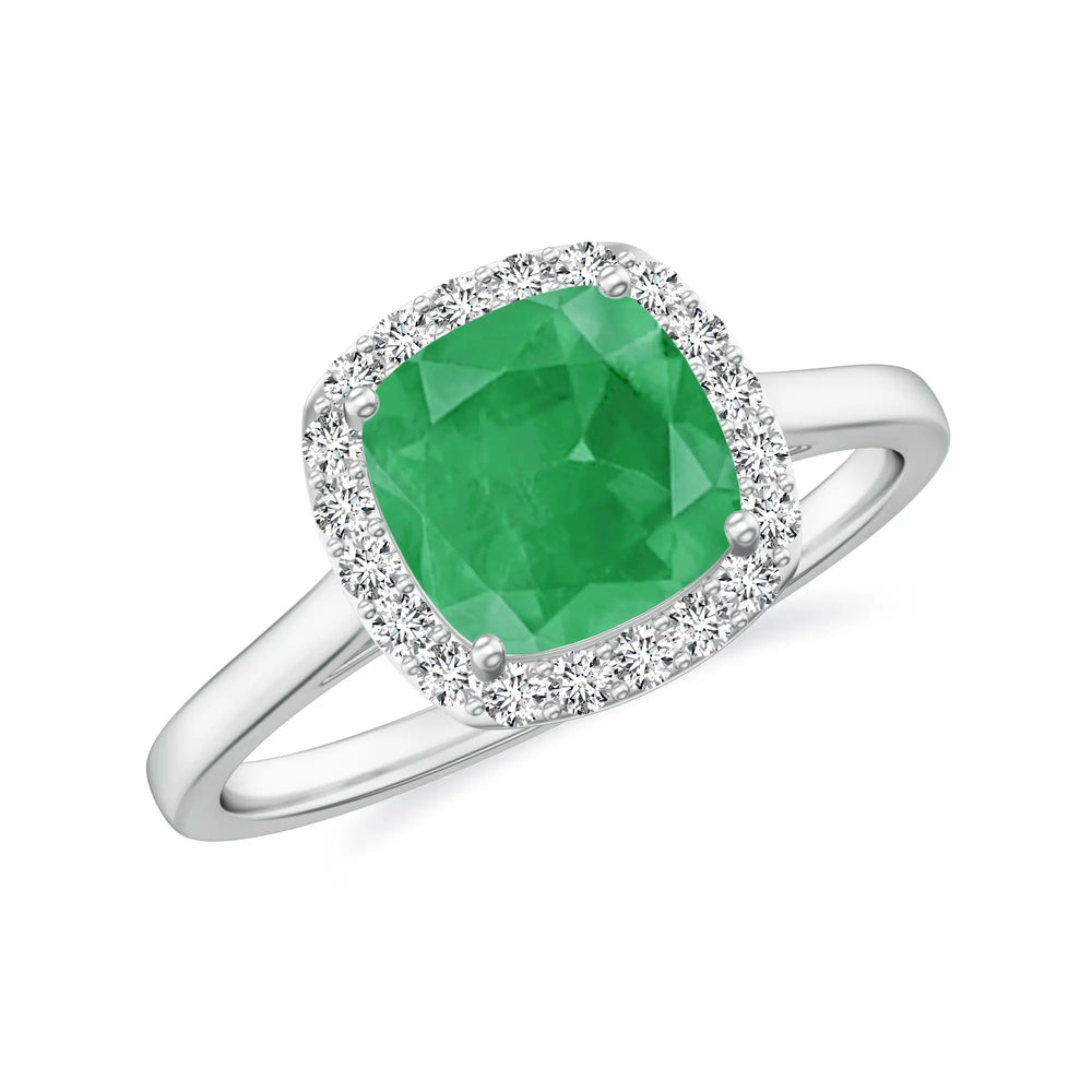 18K White Gold Vermeil