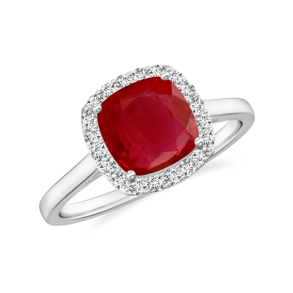 18K White Gold Vermeil