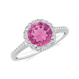 18K White Gold Vermeil