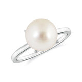 18K White Gold Vermeil