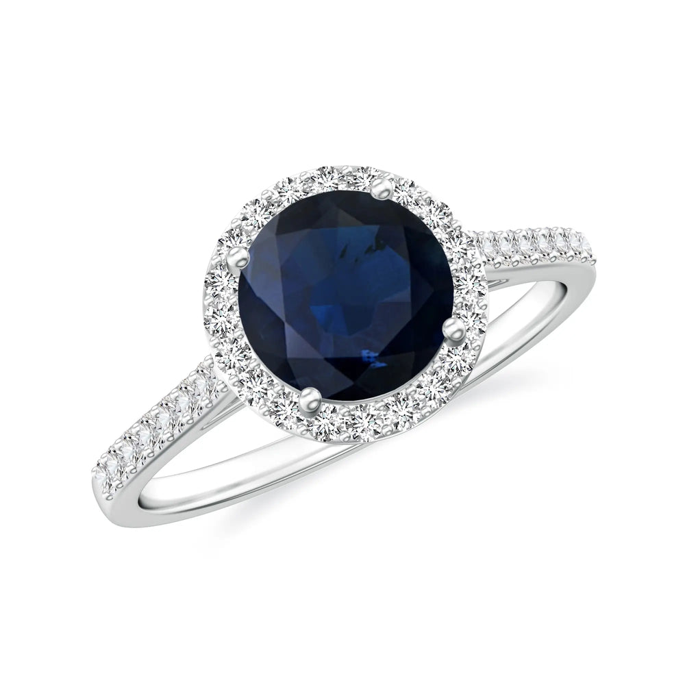 18K White Gold Vermeil