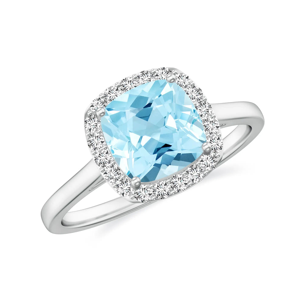 18K White Gold Vermeil