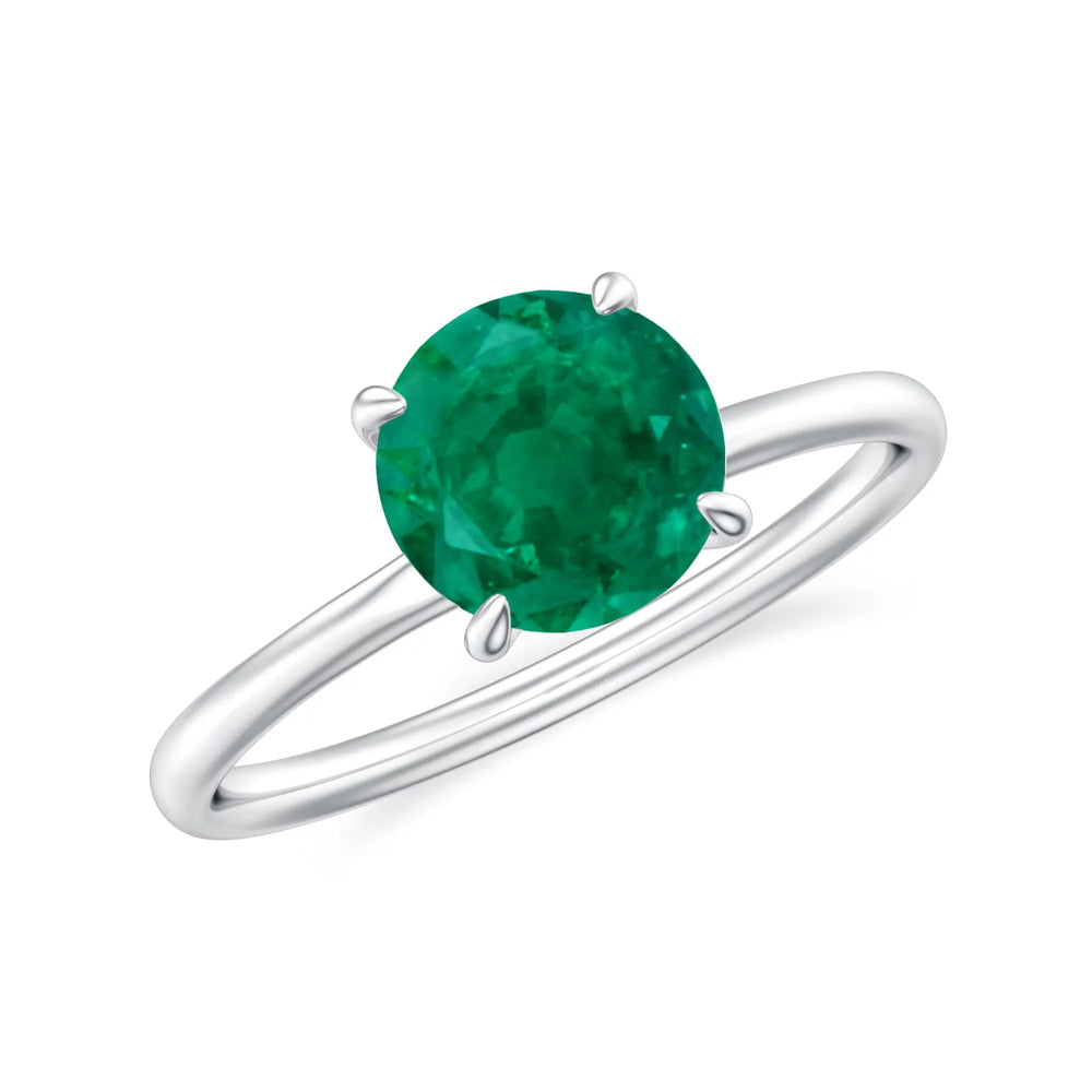 18K White Gold Vermeil