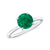 18K White Gold Vermeil