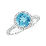 18K White Gold Vermeil