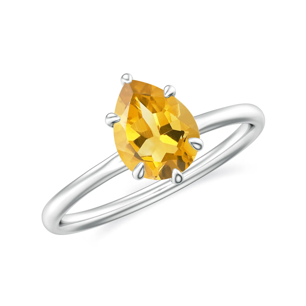 18K White Gold Vermeil