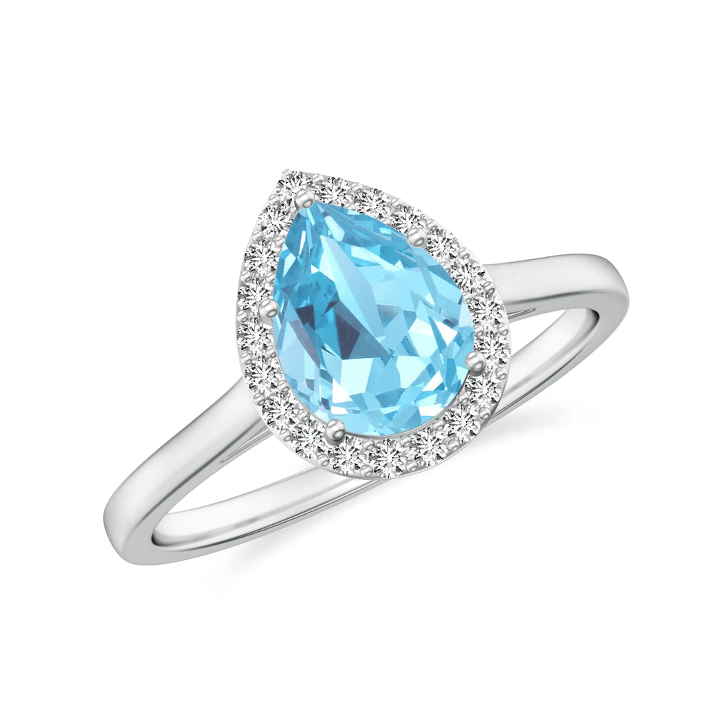 18K White Gold Vermeil