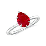 18K White Gold Vermeil