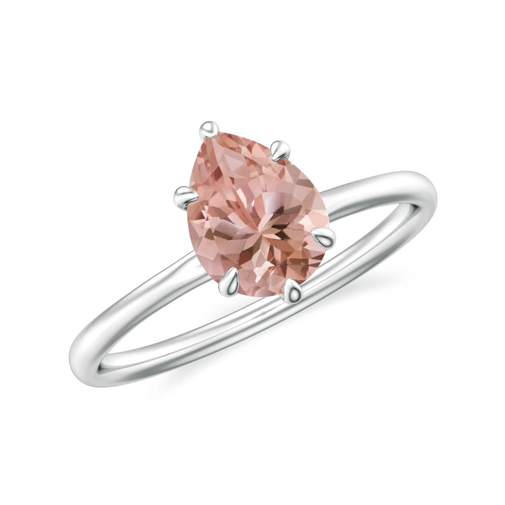 18K White Gold Vermeil