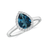 18K White Gold Vermeil