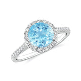 18K White Gold Vermeil