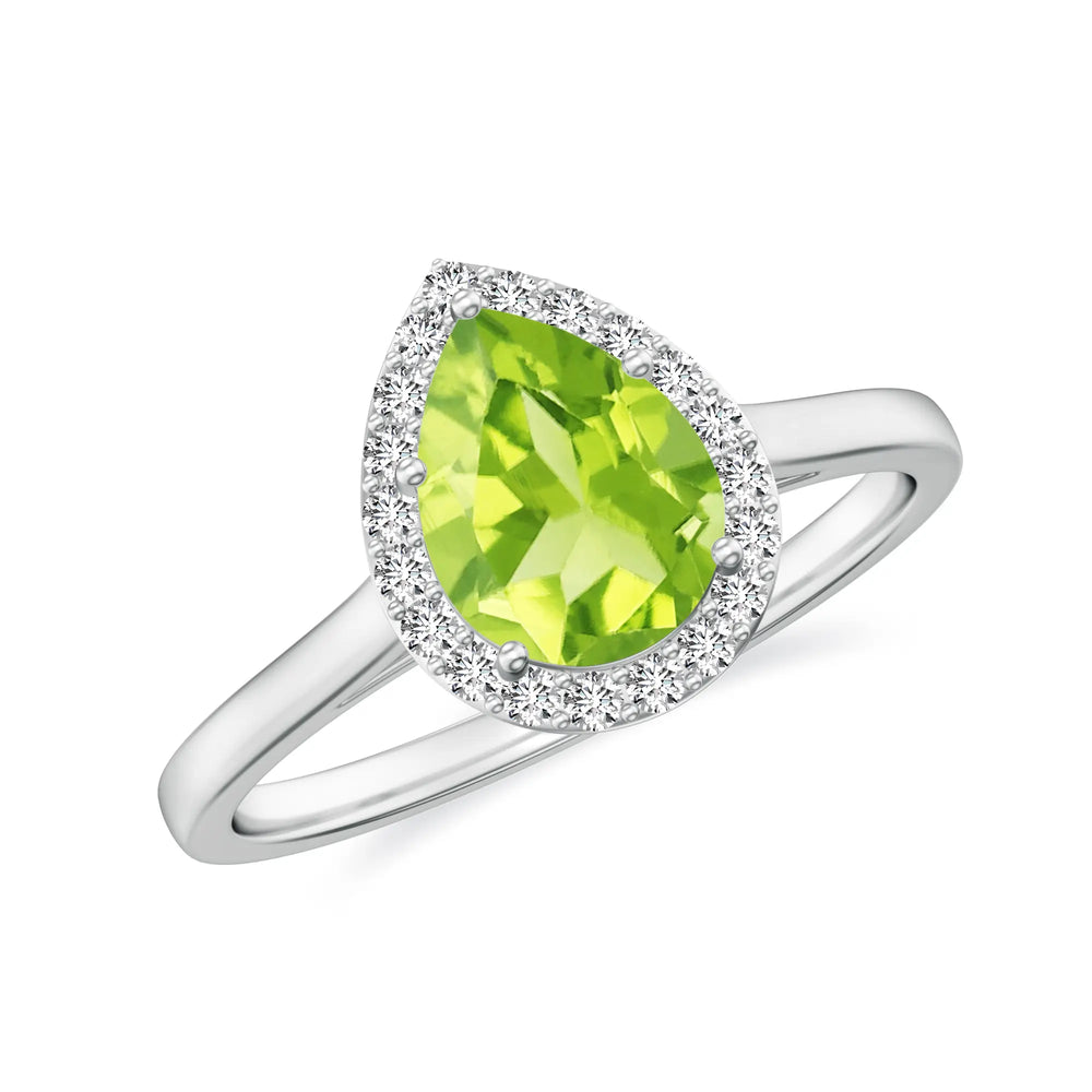 18K White Gold Vermeil