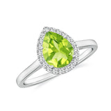 18K White Gold Vermeil