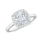 18K White Gold Vermeil