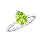 18K White Gold Vermeil