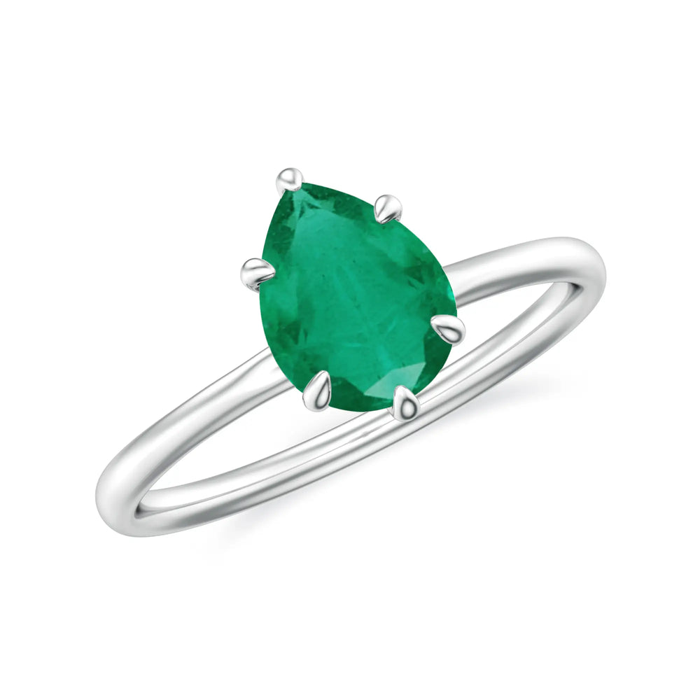 18K White Gold Vermeil