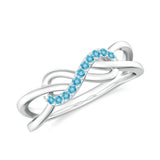 18K White Gold Vermeil