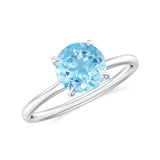 18K White Gold Vermeil