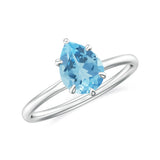 18K White Gold Vermeil