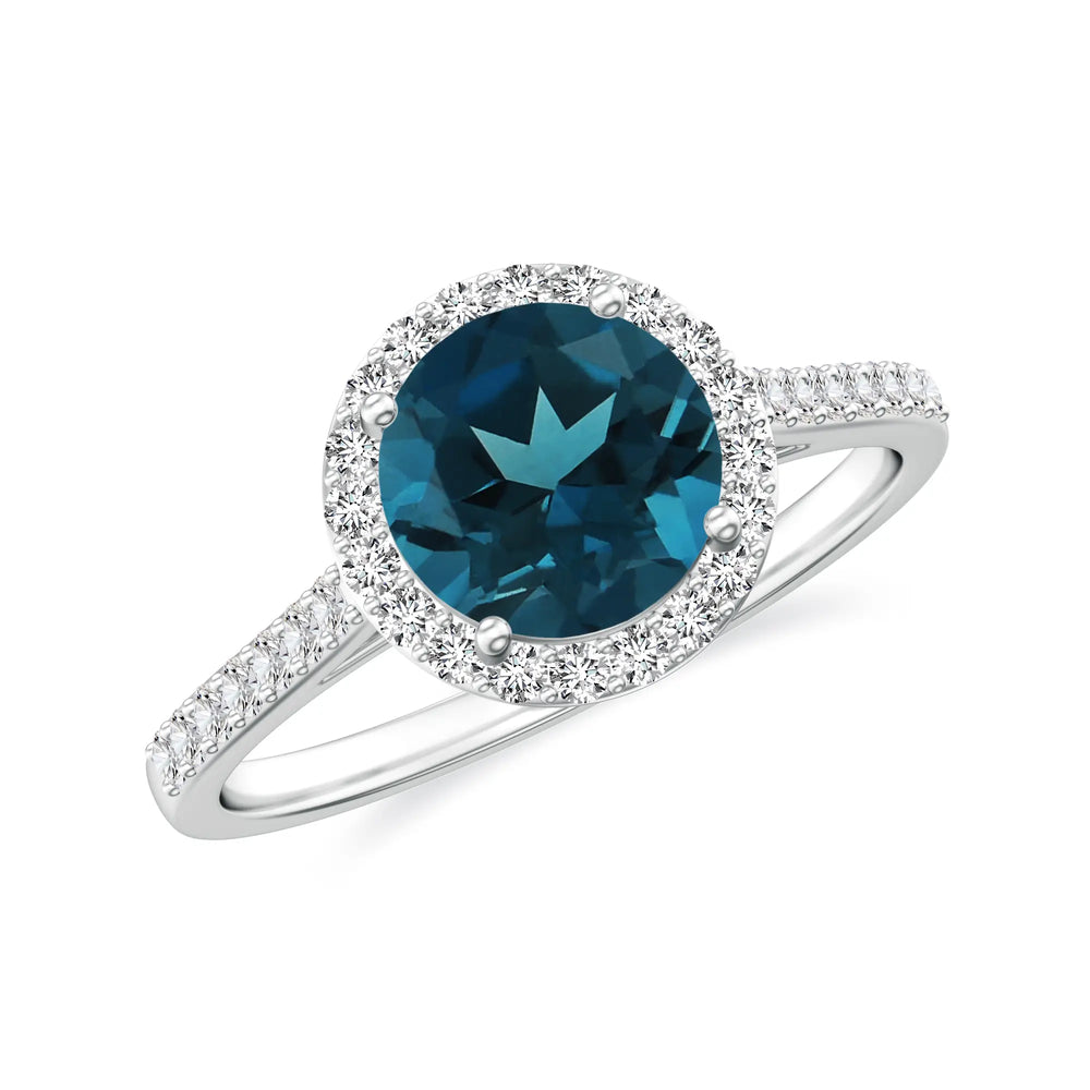18K White Gold Vermeil