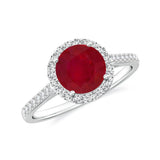 18K White Gold Vermeil