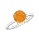 18K White Gold Vermeil