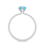 18K White Gold Vermeil