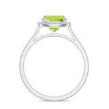 18K White Gold Vermeil