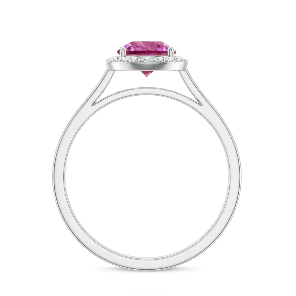 18K White Gold Vermeil