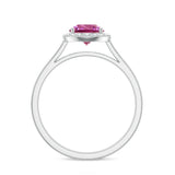 18K White Gold Vermeil