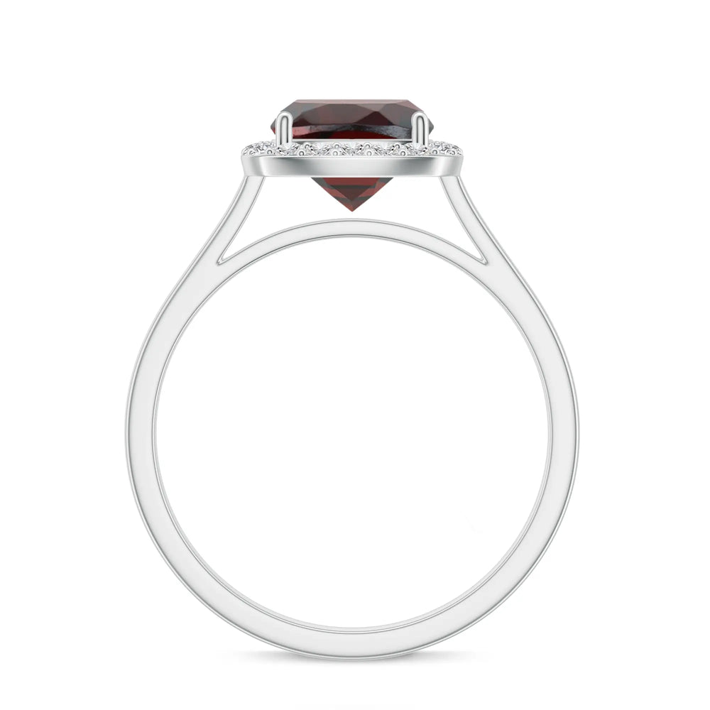 18K White Gold Vermeil