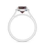 18K White Gold Vermeil