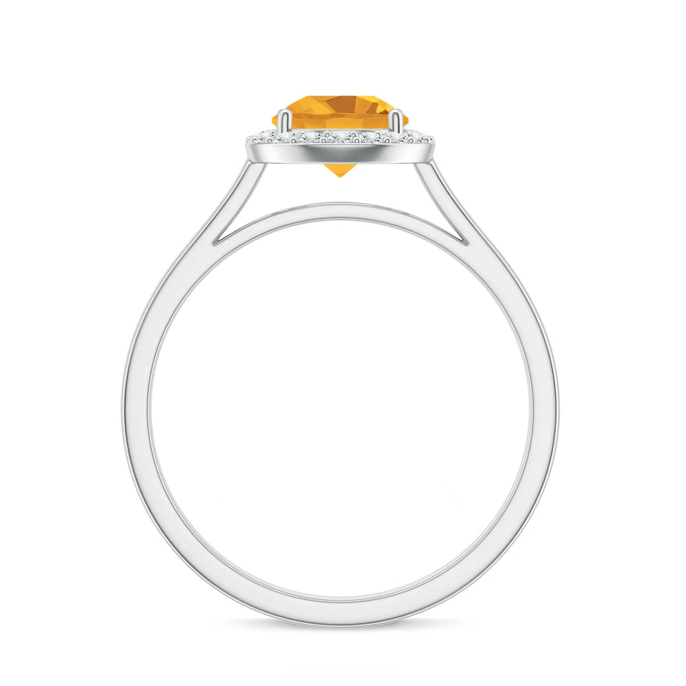 18K White Gold Vermeil
