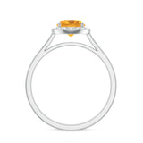 18K White Gold Vermeil