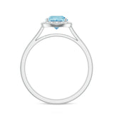18K White Gold Vermeil