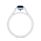 18K White Gold Vermeil
