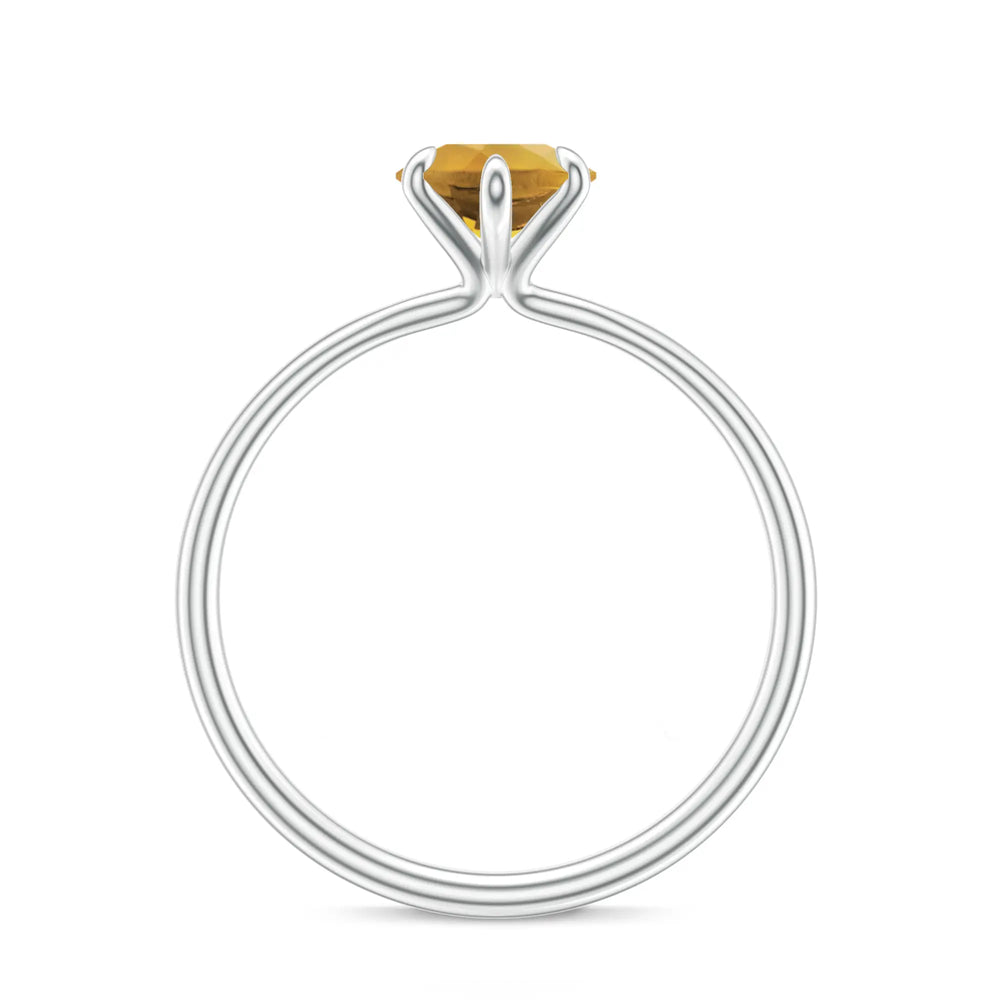 18K White Gold Vermeil