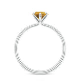 18K White Gold Vermeil