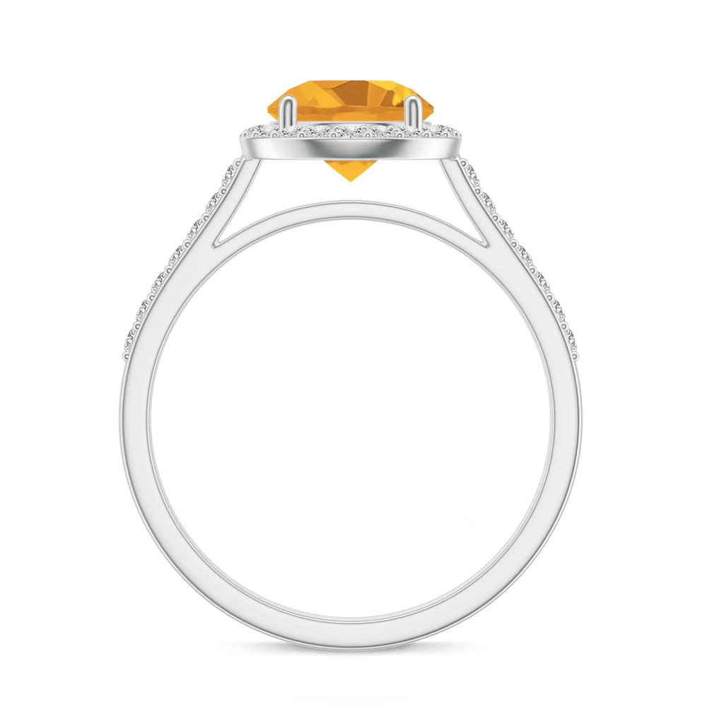 18K White Gold Vermeil
