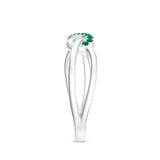 18K White Gold Vermeil