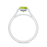 18K White Gold Vermeil