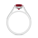18K White Gold Vermeil