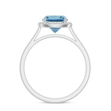 18K White Gold Vermeil