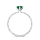 18K White Gold Vermeil