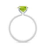 18K White Gold Vermeil