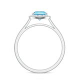 18K White Gold Vermeil