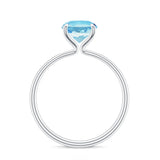 18K White Gold Vermeil