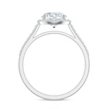 18K White Gold Vermeil